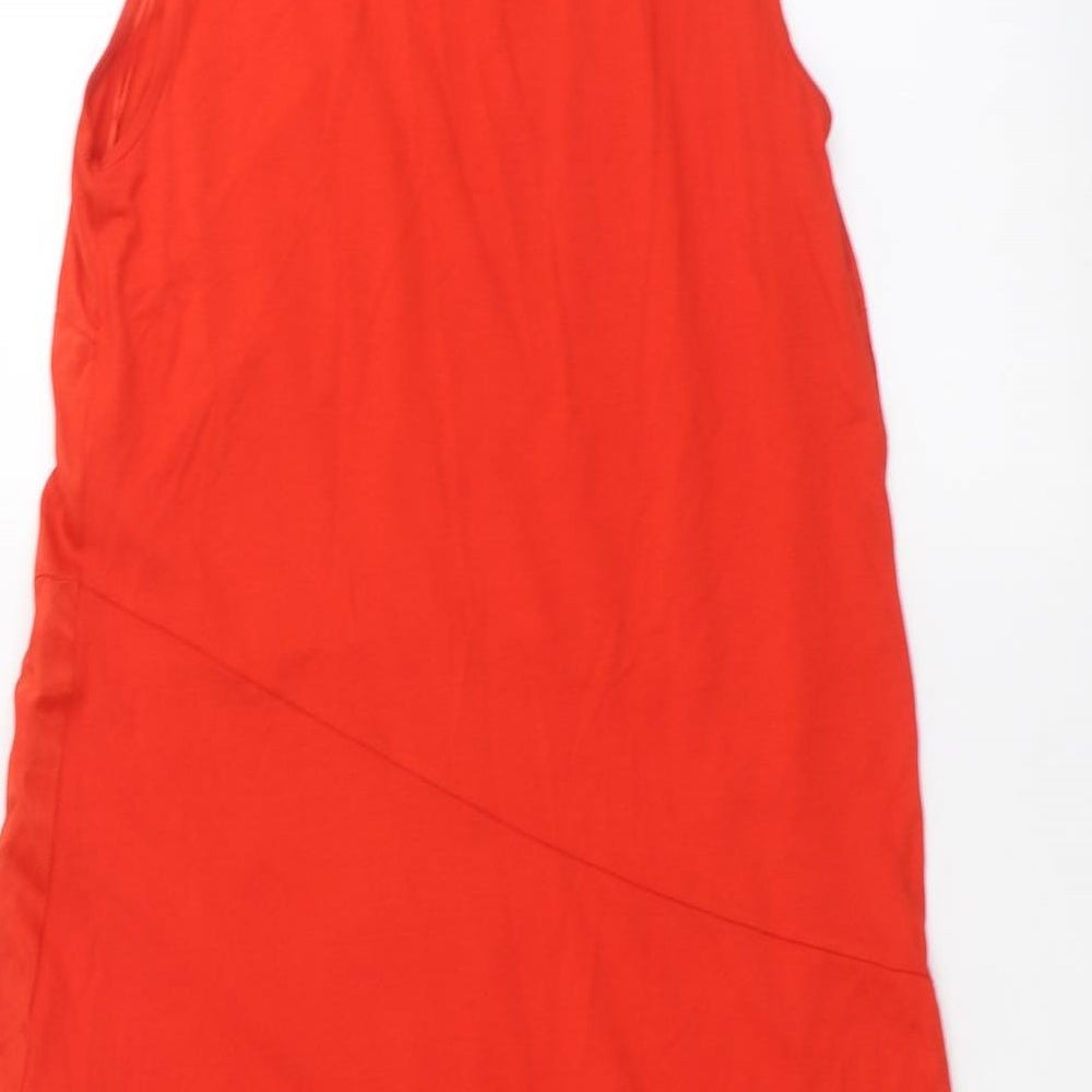Marks and Spencer Womens Orange   Basic Blouse Size 10