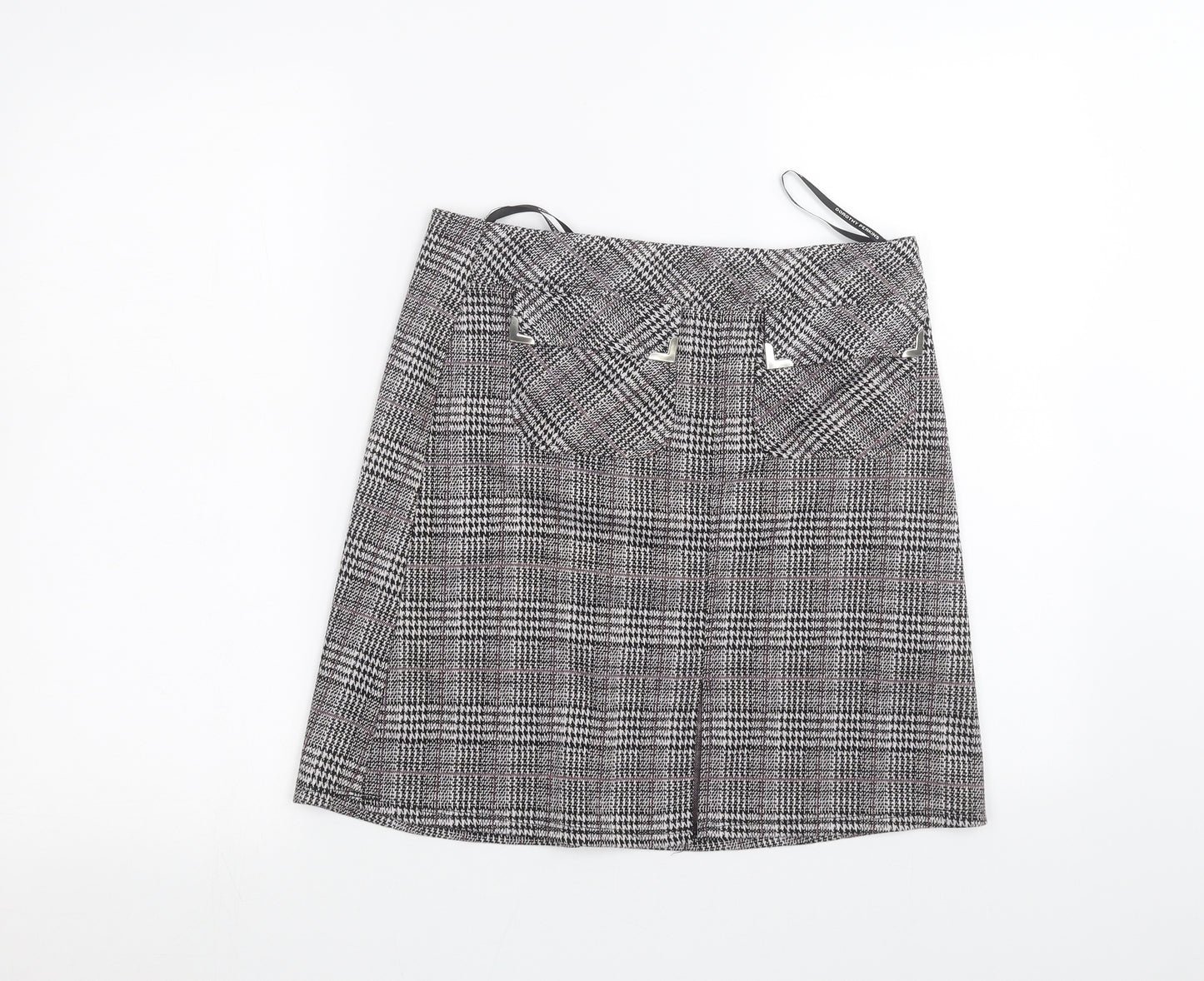 Dorothy Perkins Womens Black   A-Line Skirt Size 10