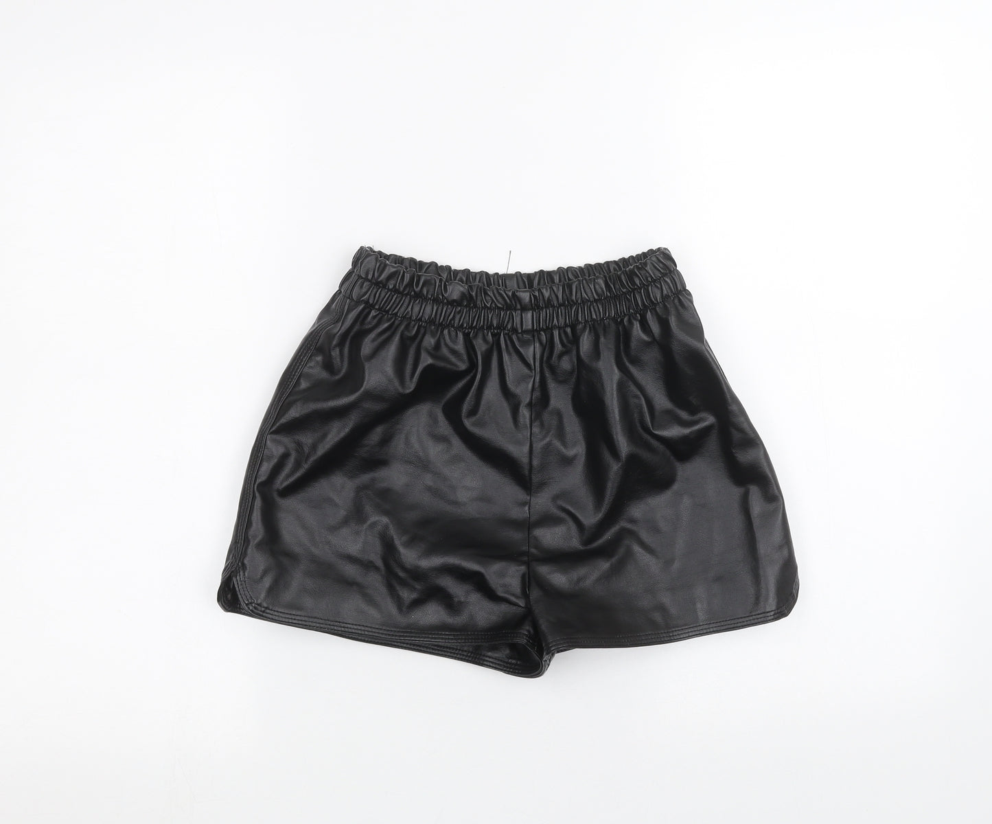 Boohoo Womens Black   Cut-Off Shorts Size 8