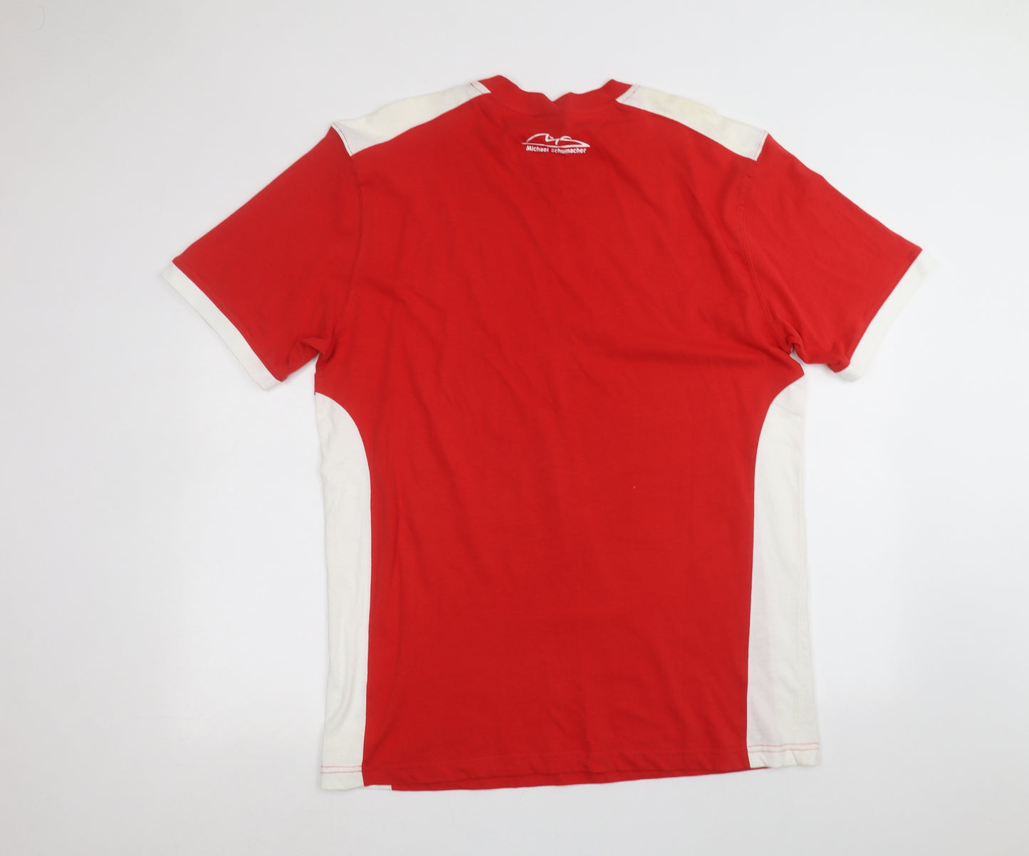 Michael shumacher Mens Red    T-Shirt Size XL