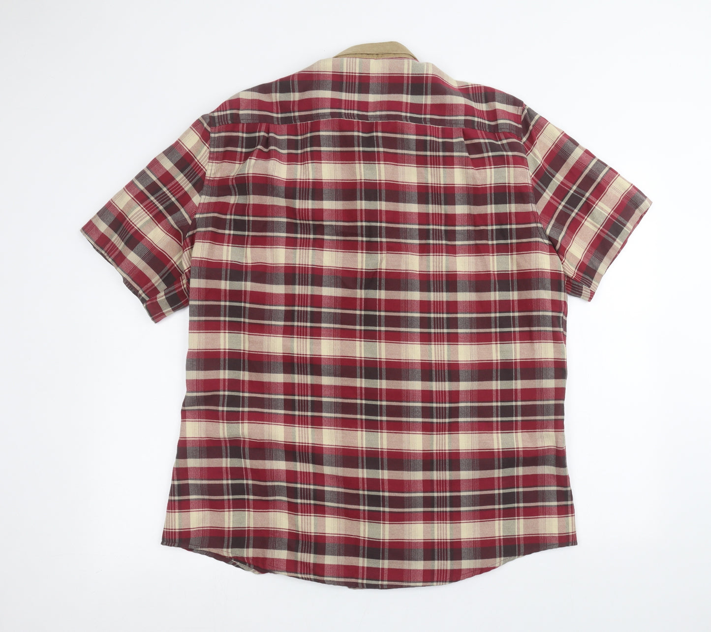 F&F Mens Red    Dress Shirt Size XL