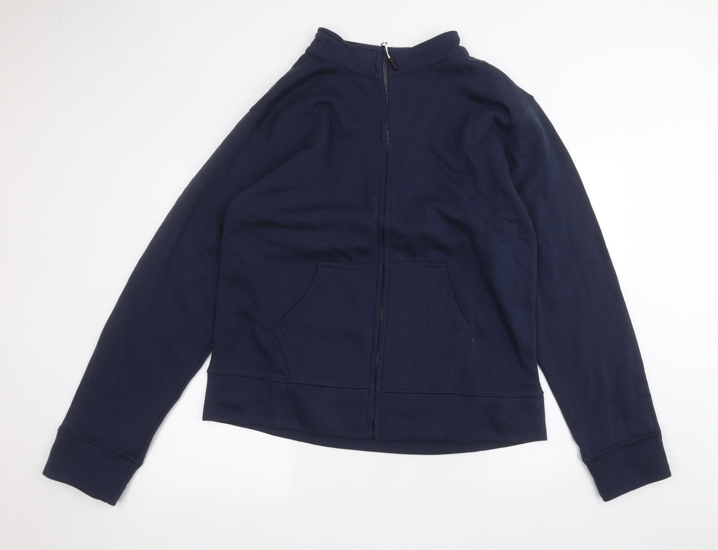 rock n roll Mens Blue   Full Zip Jumper Size XL