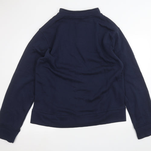 rock n roll Mens Blue   Full Zip Jumper Size XL
