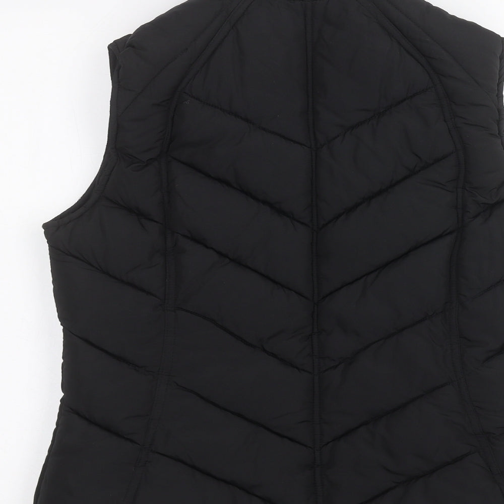 George Womens Black   Gilet Coat Size 10