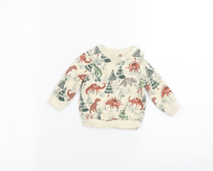 TU Baby Brown Pullover Jumper Size 0-3 Months