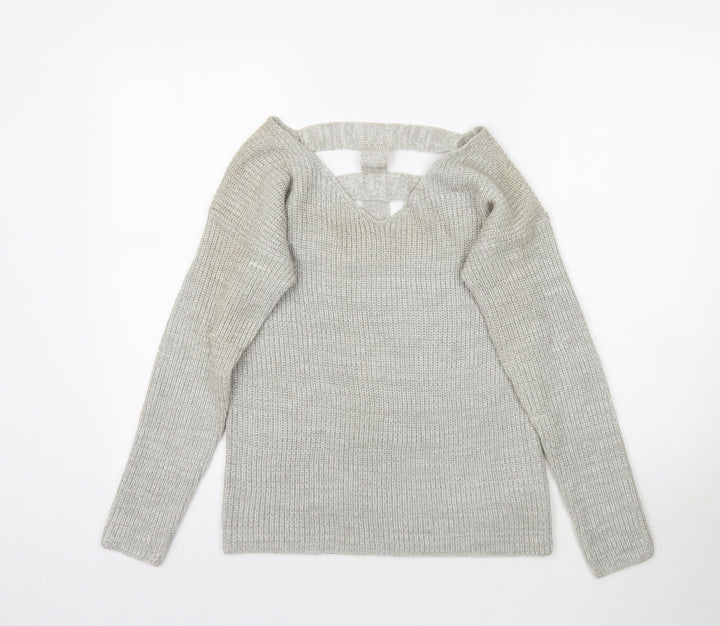Atmosphere Womens Beige  Knit Pullover Jumper Size XS