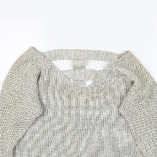 Atmosphere Womens Beige  Knit Pullover Jumper Size XS
