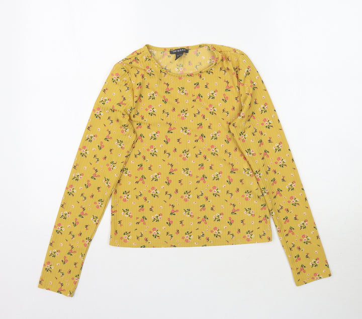 Primark Girls  Floral  Basic Blouse Size 12-13 Years