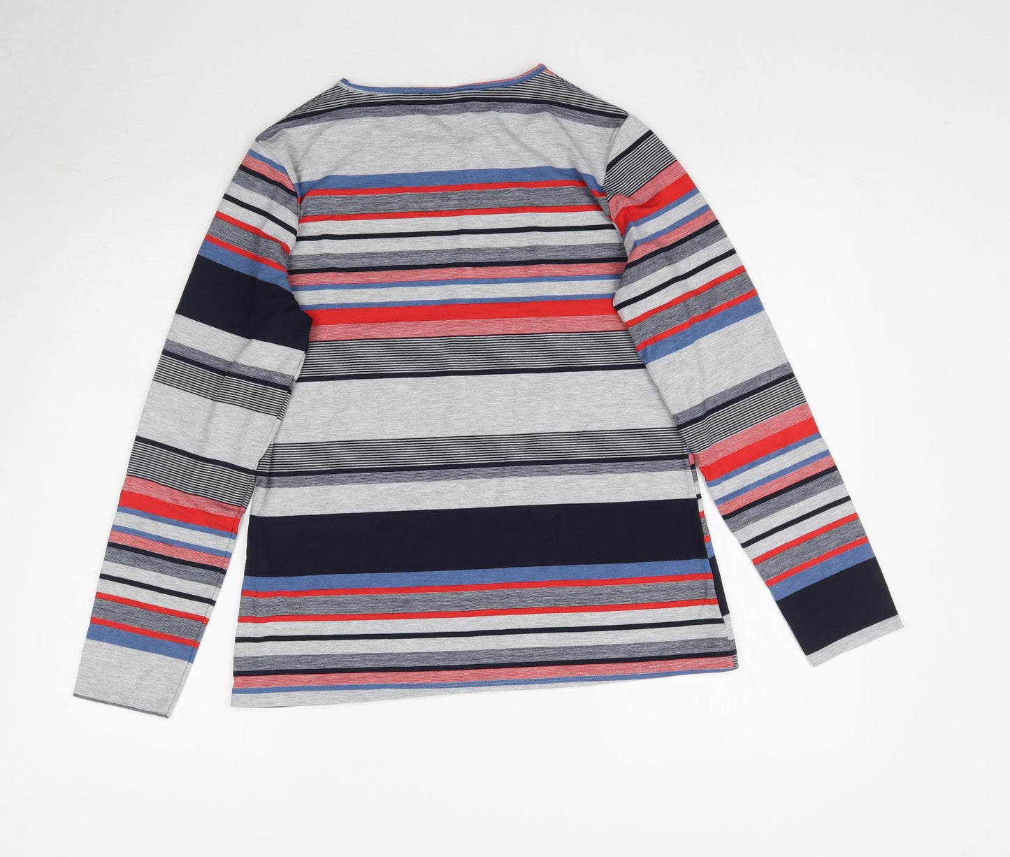 Dorothy Perkins Womens Multicoloured Striped  Basic T-Shirt Size 14