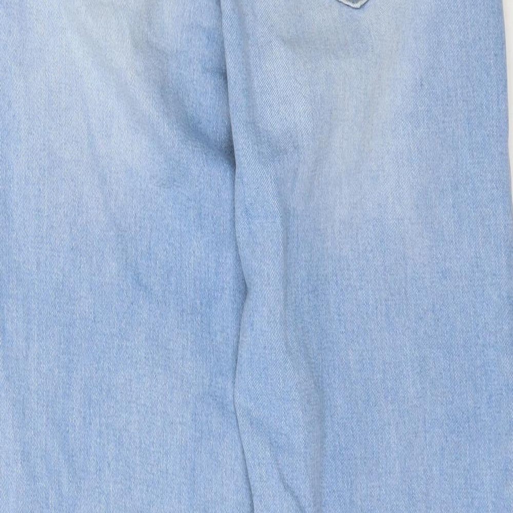 SheIn Womens Blue  Denim Straight Jeans Size XS L28 in