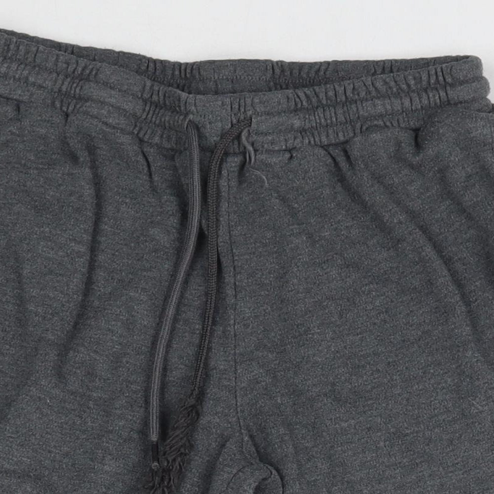 LA Gear Womens Grey   Sweat Shorts Size 6
