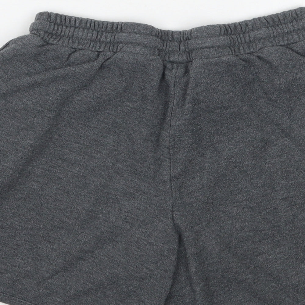 LA Gear Womens Grey   Sweat Shorts Size 6
