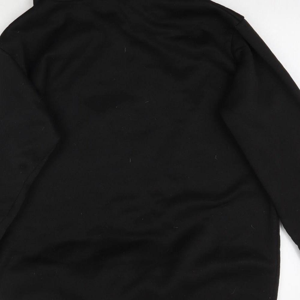Preworn Mens Black   Pullover Hoodie Size 2XL  - Wolf