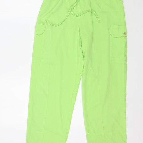 Katy Baker Womens Green   Trousers  Size 12 L28 in