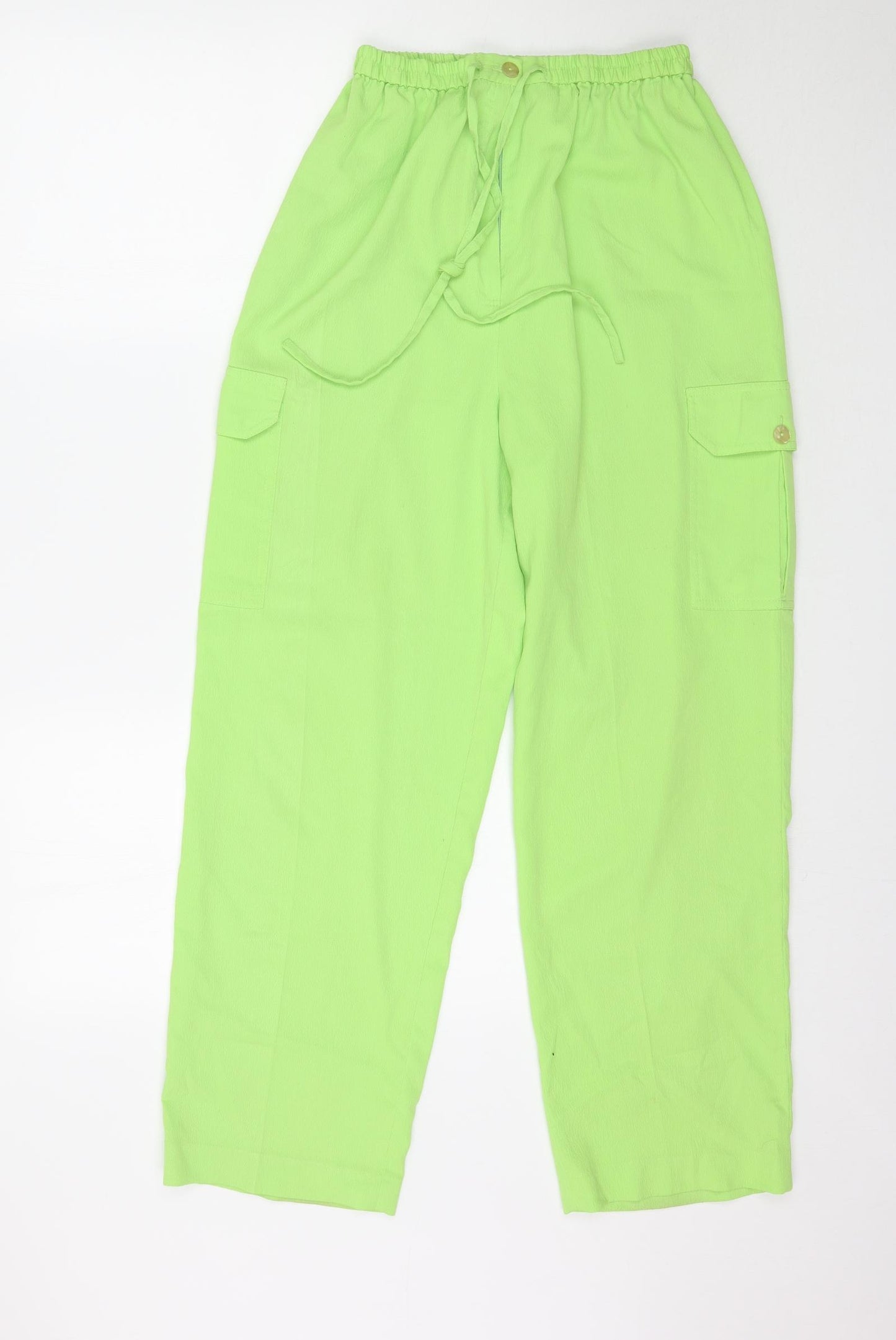 Katy Baker Womens Green   Trousers  Size 12 L28 in