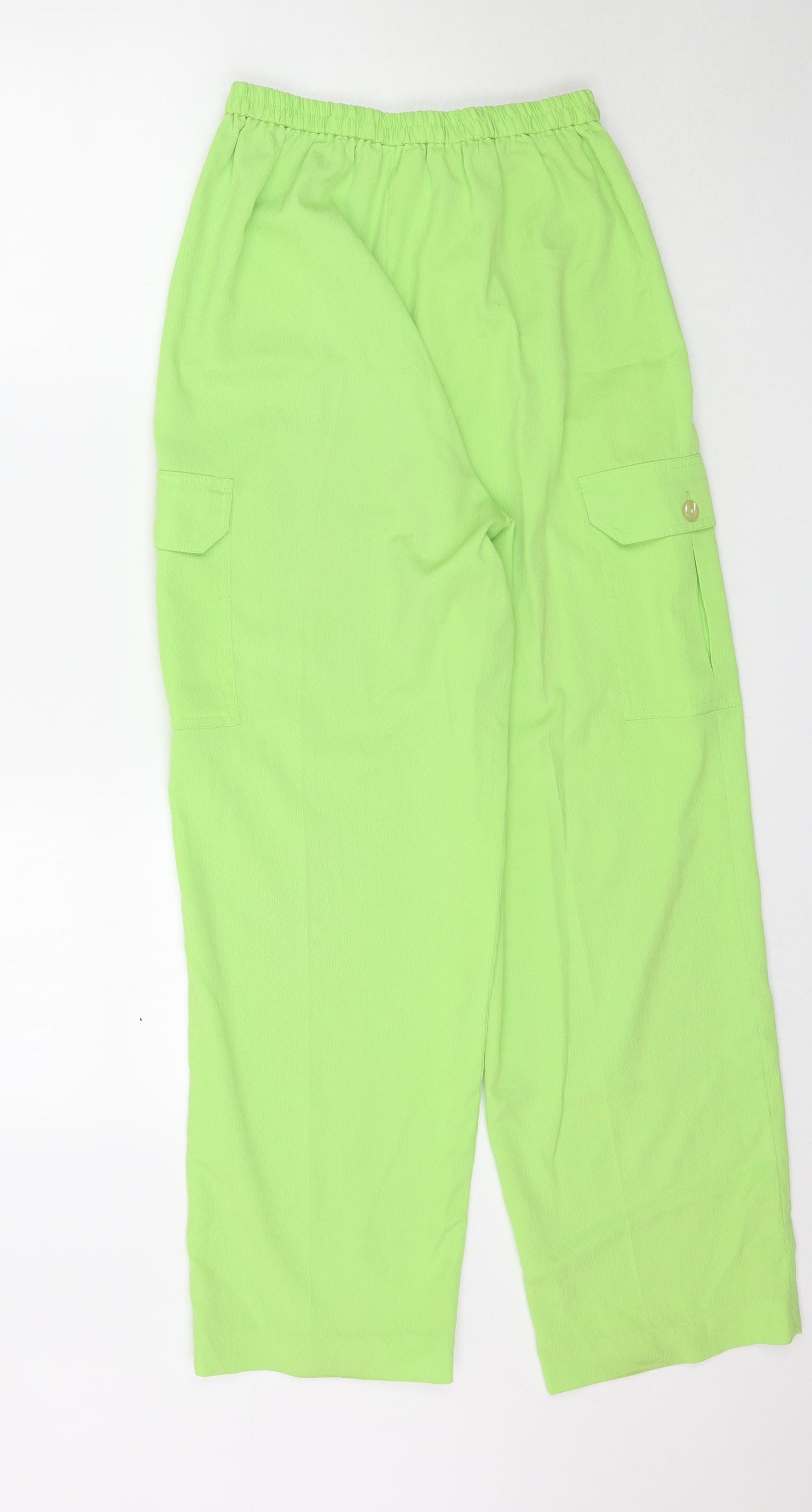 Katy Baker Womens Green   Trousers  Size 12 L28 in