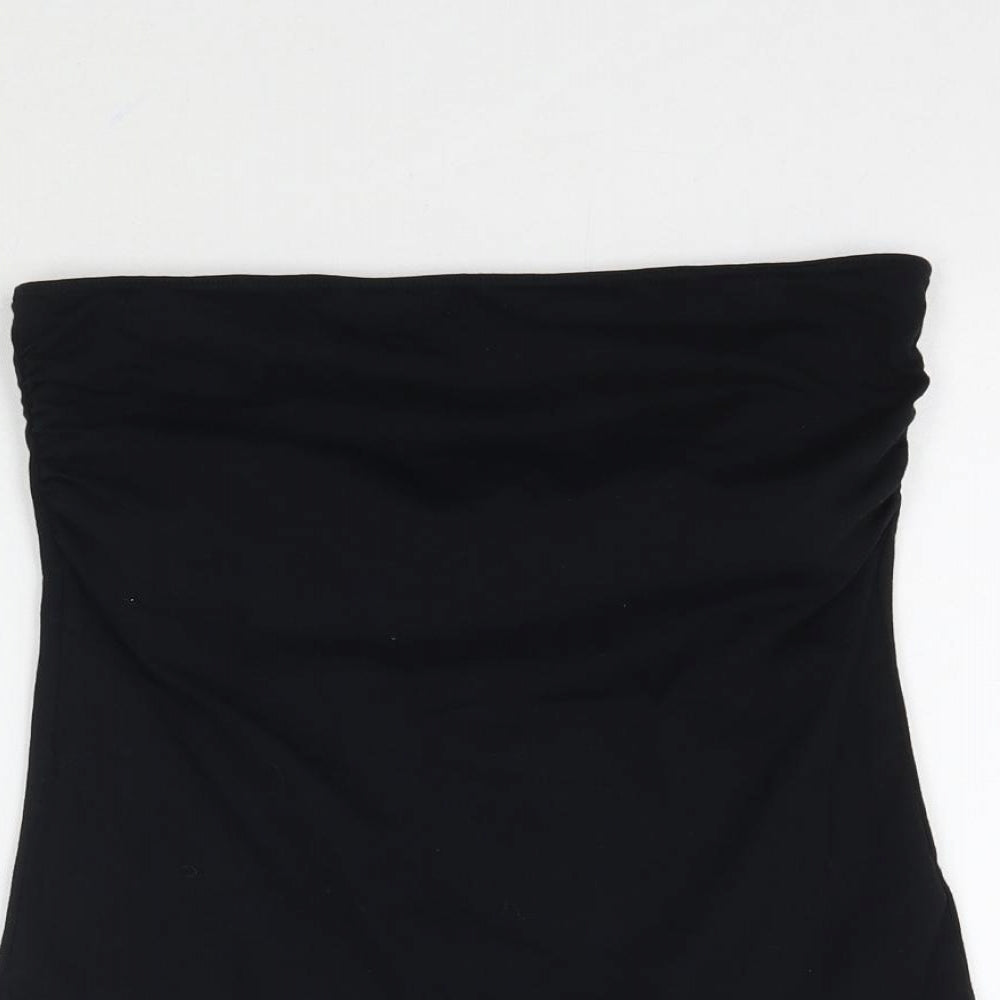 George Womens Black   Basic Tank Size 8  - Tube top