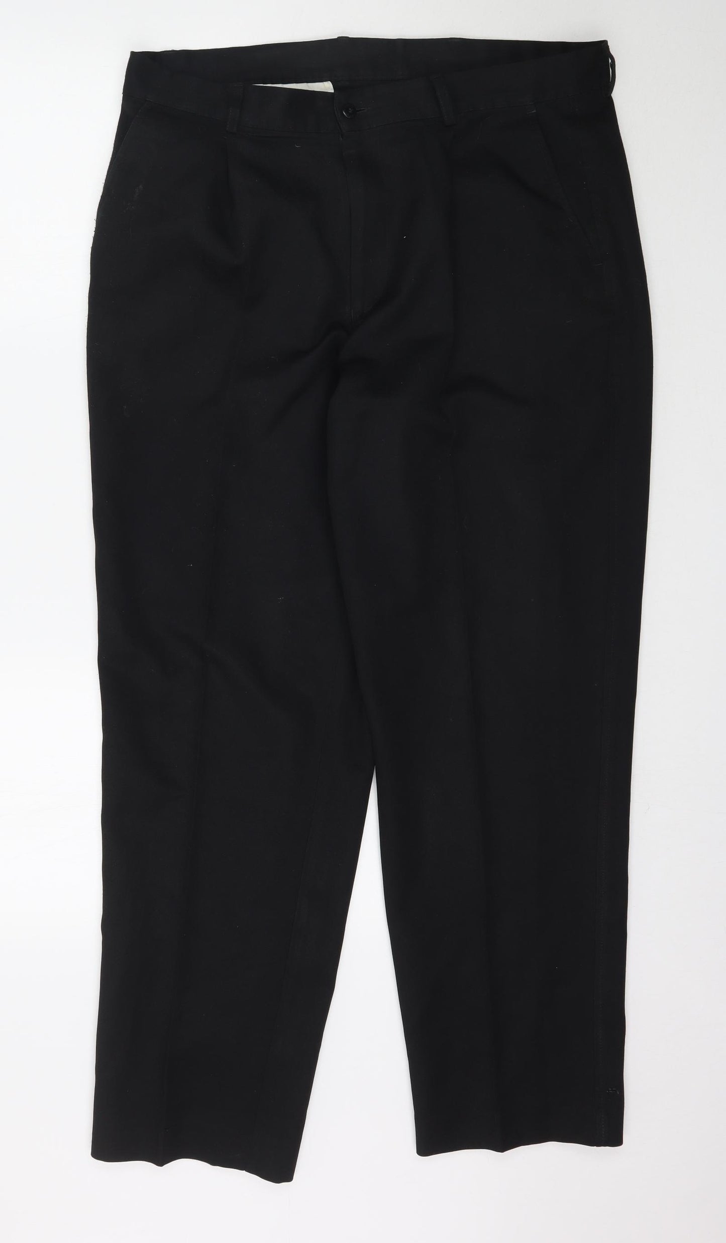 Farah Mens Black   Trousers  Size 38 in L31 in