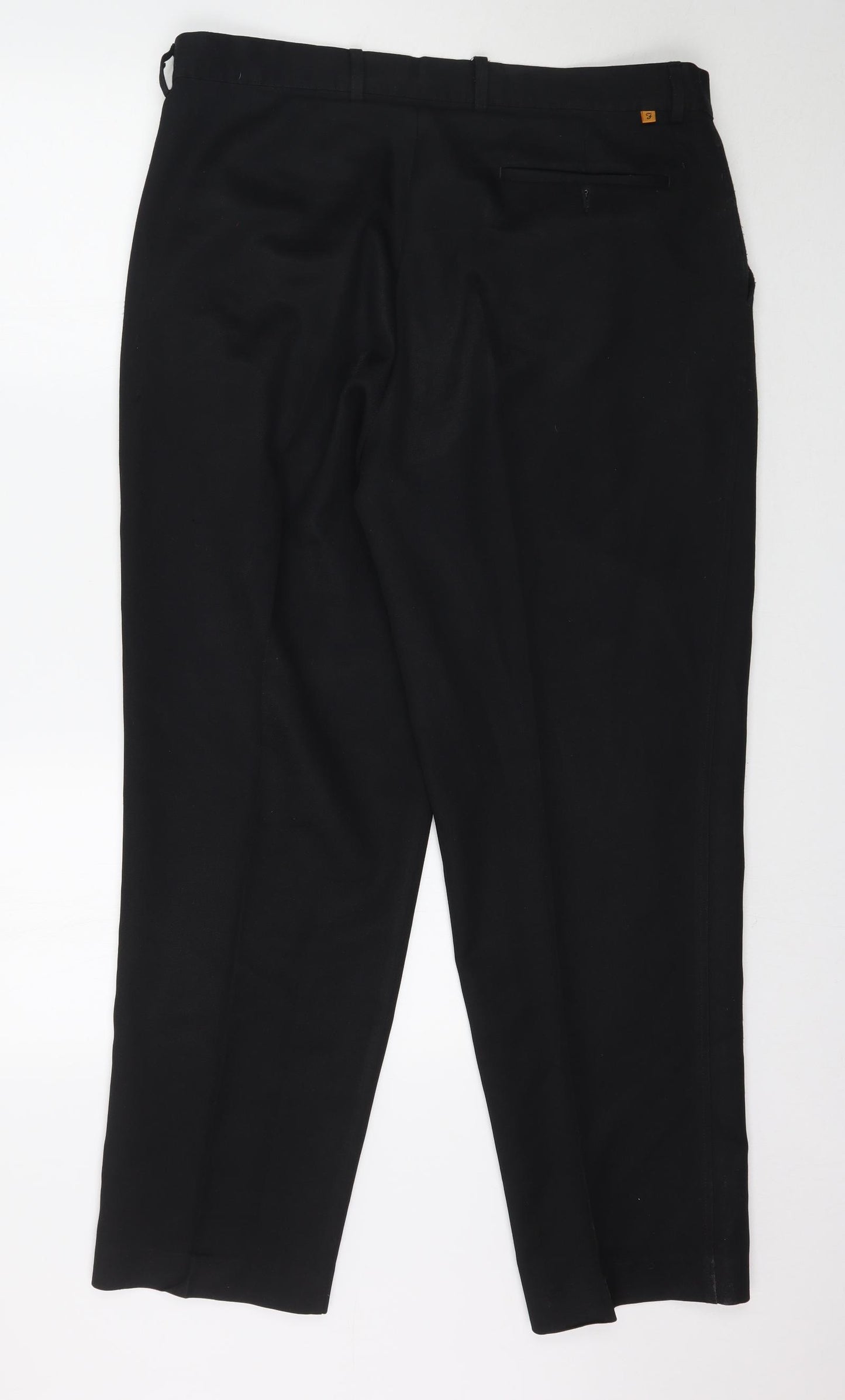 Farah Mens Black   Trousers  Size 38 in L31 in