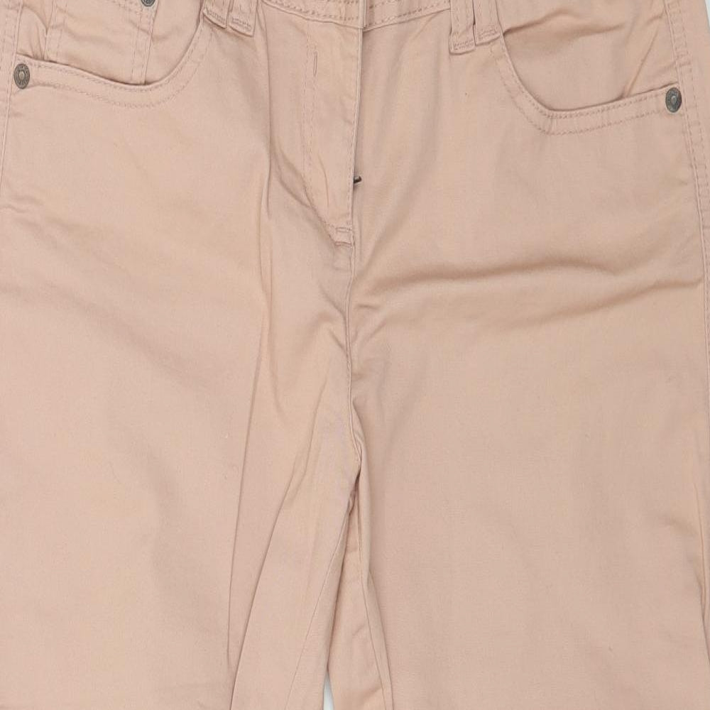 NEXT Womens Pink  Denim Skinny Jeans Size 14 L30 in