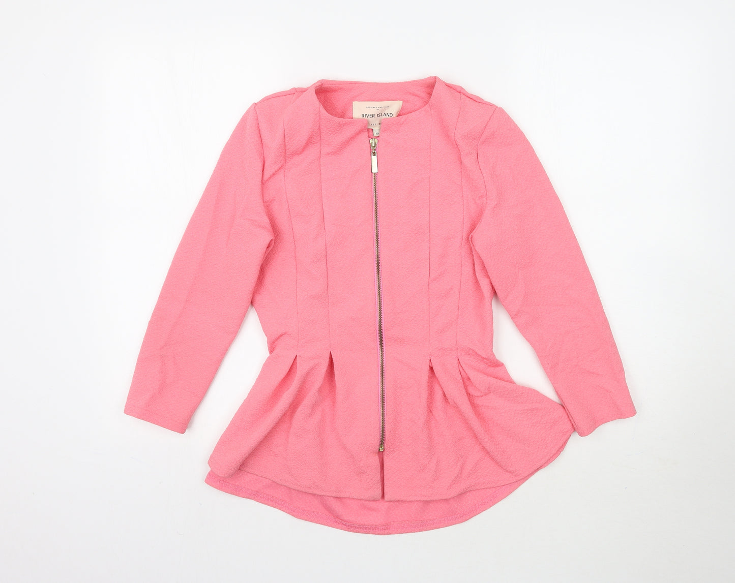 River Island Womens Pink   Jacket Blazer Size 10