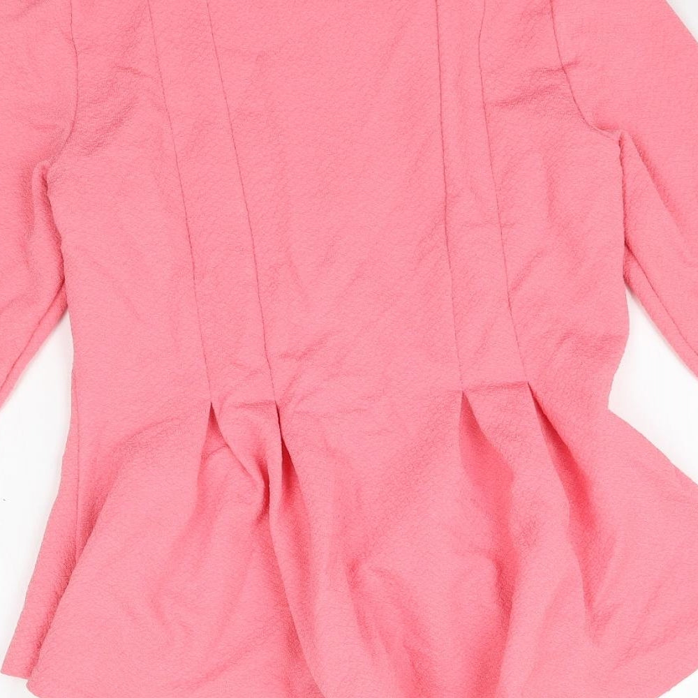 River Island Womens Pink   Jacket Blazer Size 10