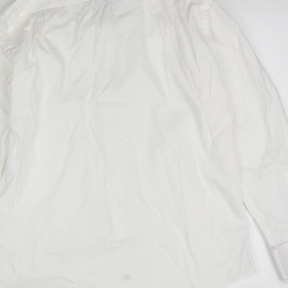 Bossini Mens White    Dress Shirt Size 40