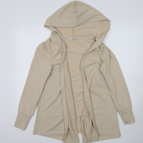 George Womens Beige  Knit Cardigan Jumper Size S