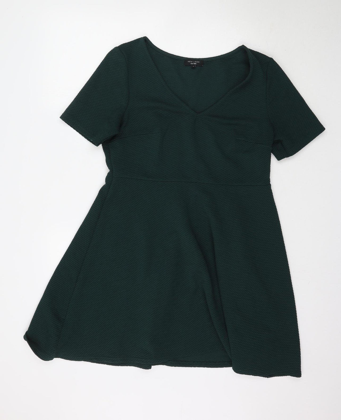 New Look Curves Womens Green   Fit & Flare  Size 18