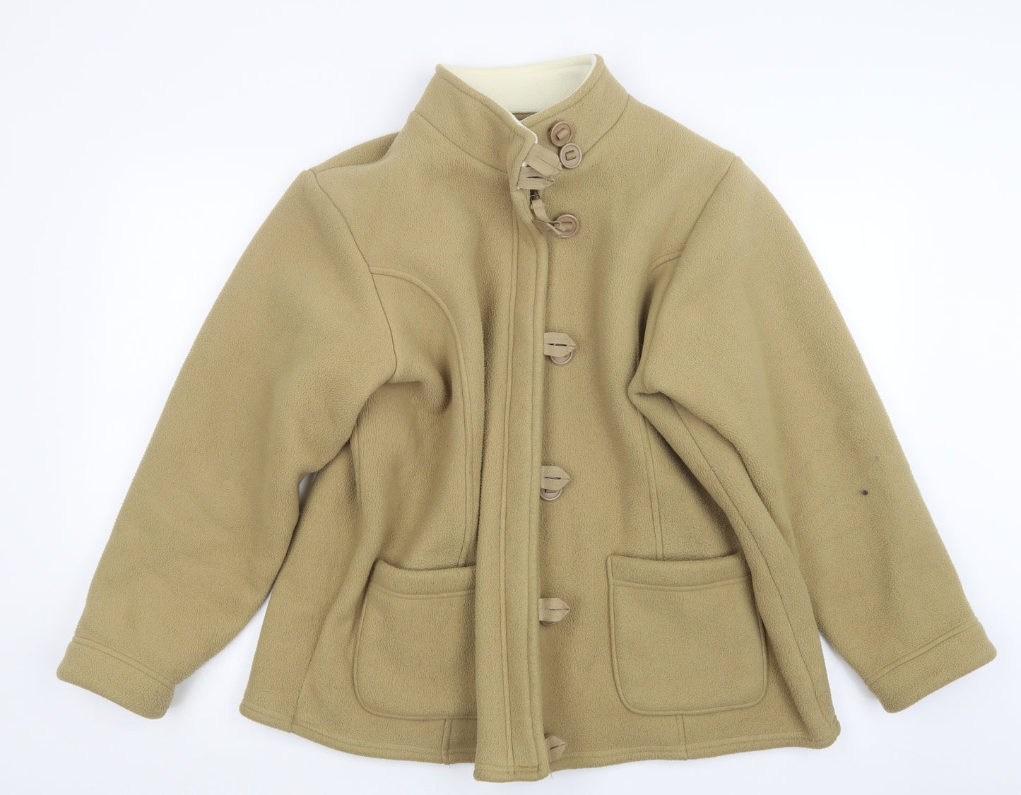 Marks and Spencer Womens Beige   Pea Coat Coat Size 20