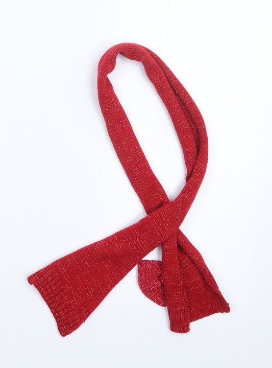 George Girls Red  Knit Scarf Scarves & Wraps One Size