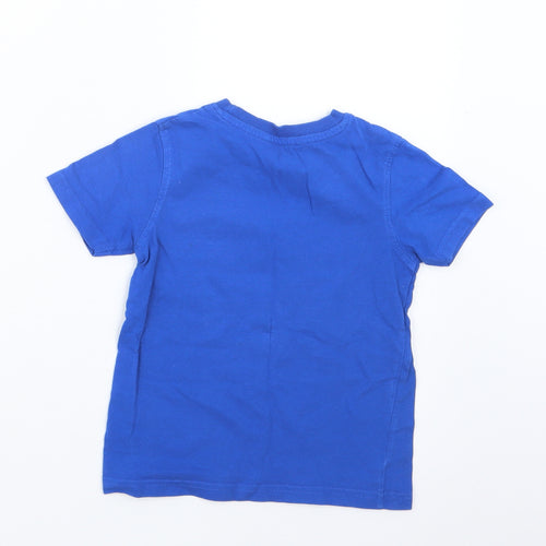 George Boys Blue   Basic T-Shirt Size 3-4 Years