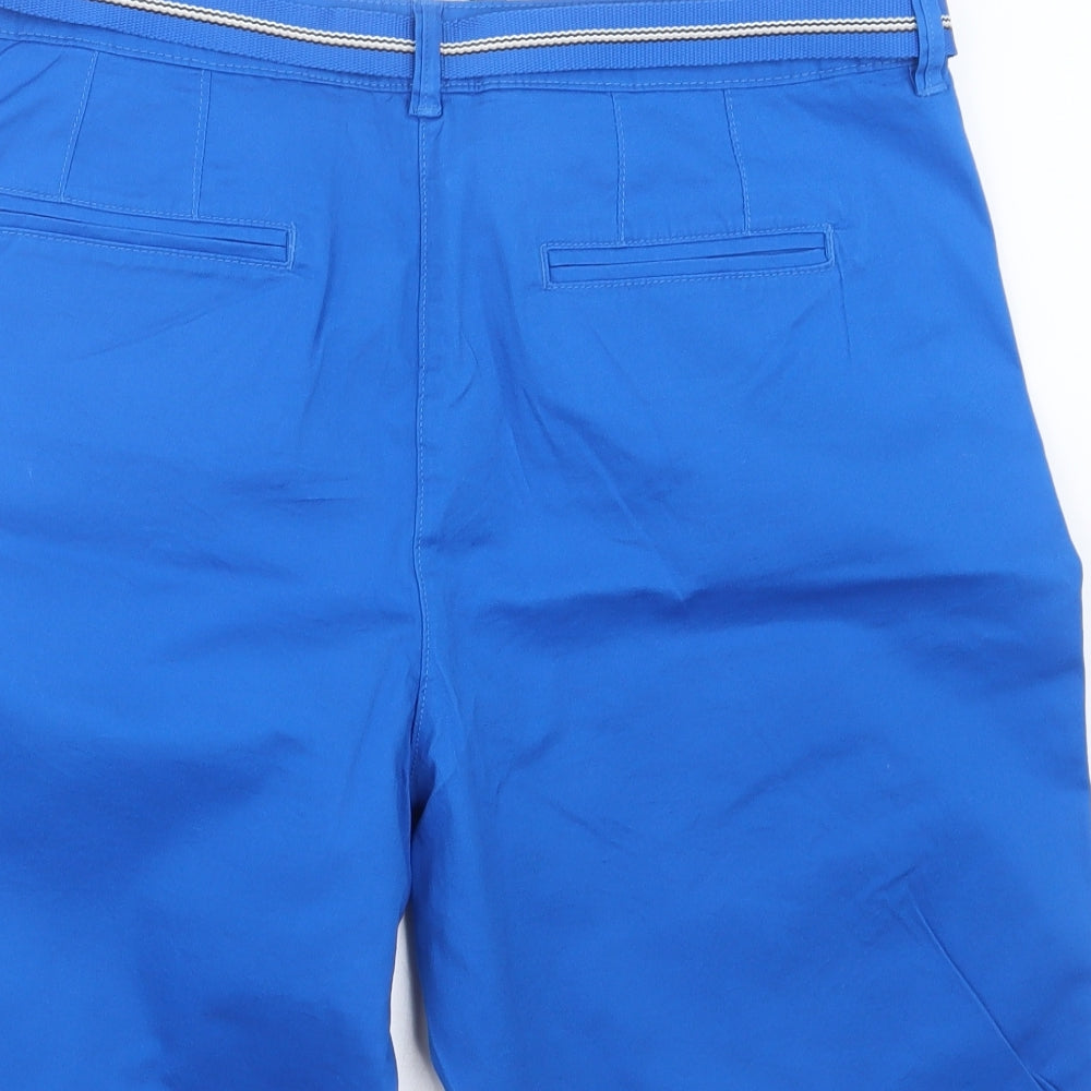 Maine Womens Blue   Cargo Shorts Size 16