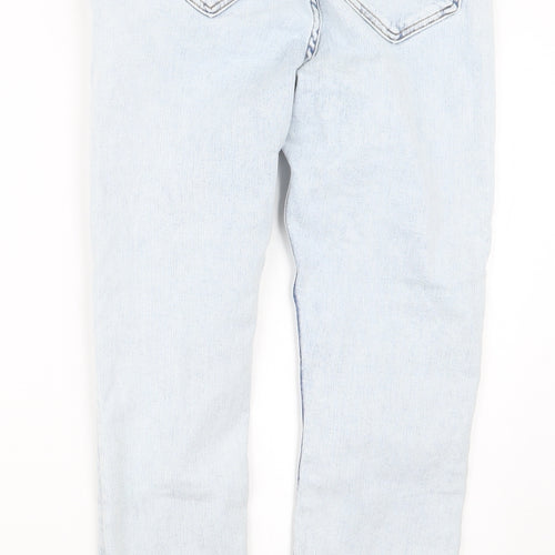 River Island Womens Blue  Denim Straight Jeans Size 12 L26 in