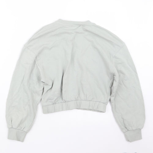 Zara Womens Green   Pullover Jumper Size S