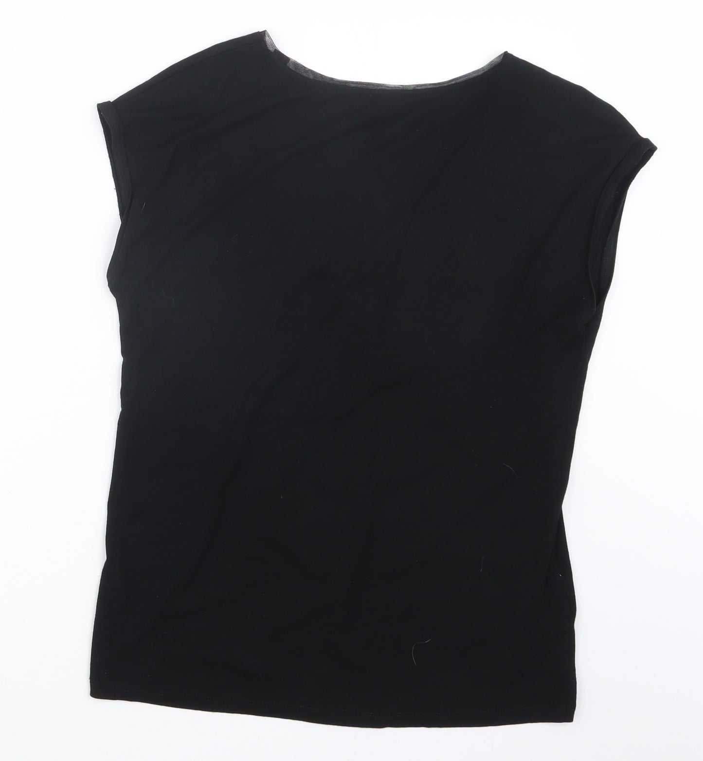 Reiss Womens Black   Basic T-Shirt Size XS