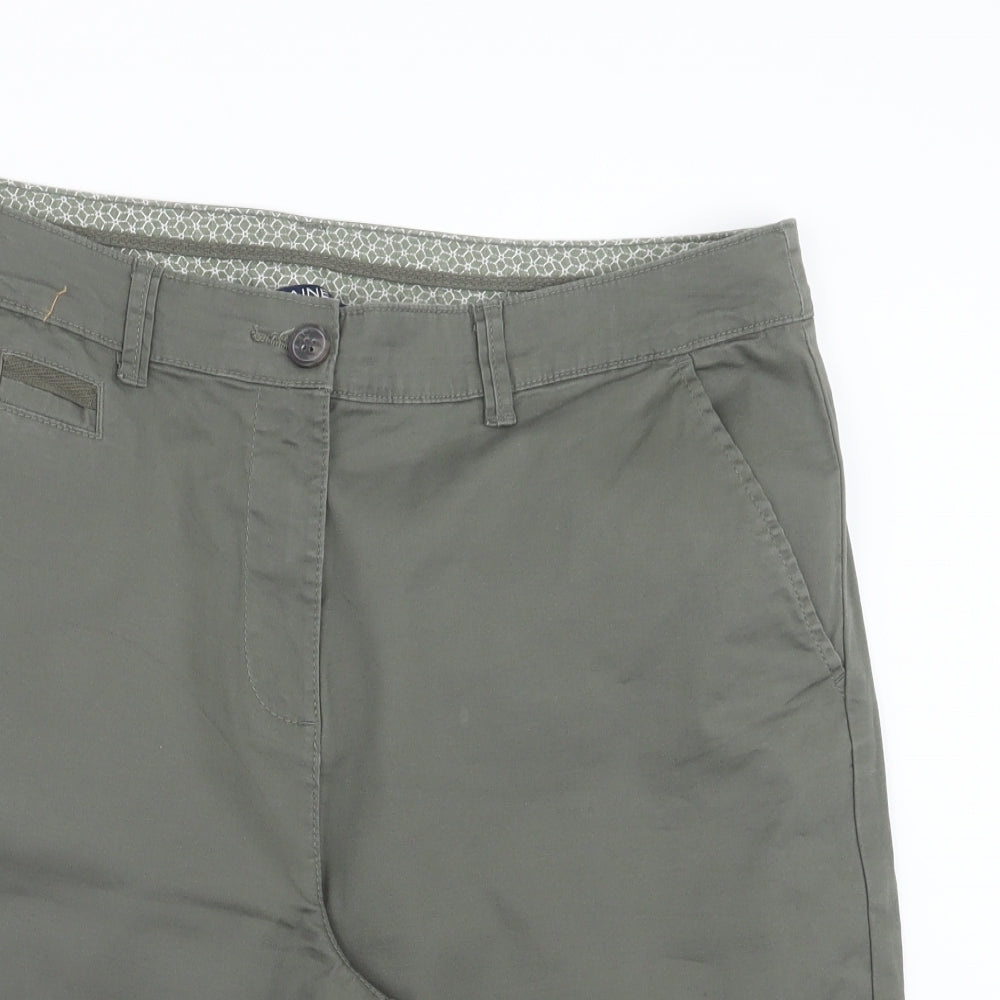 Maine Womens Green   Cargo Shorts Size 16