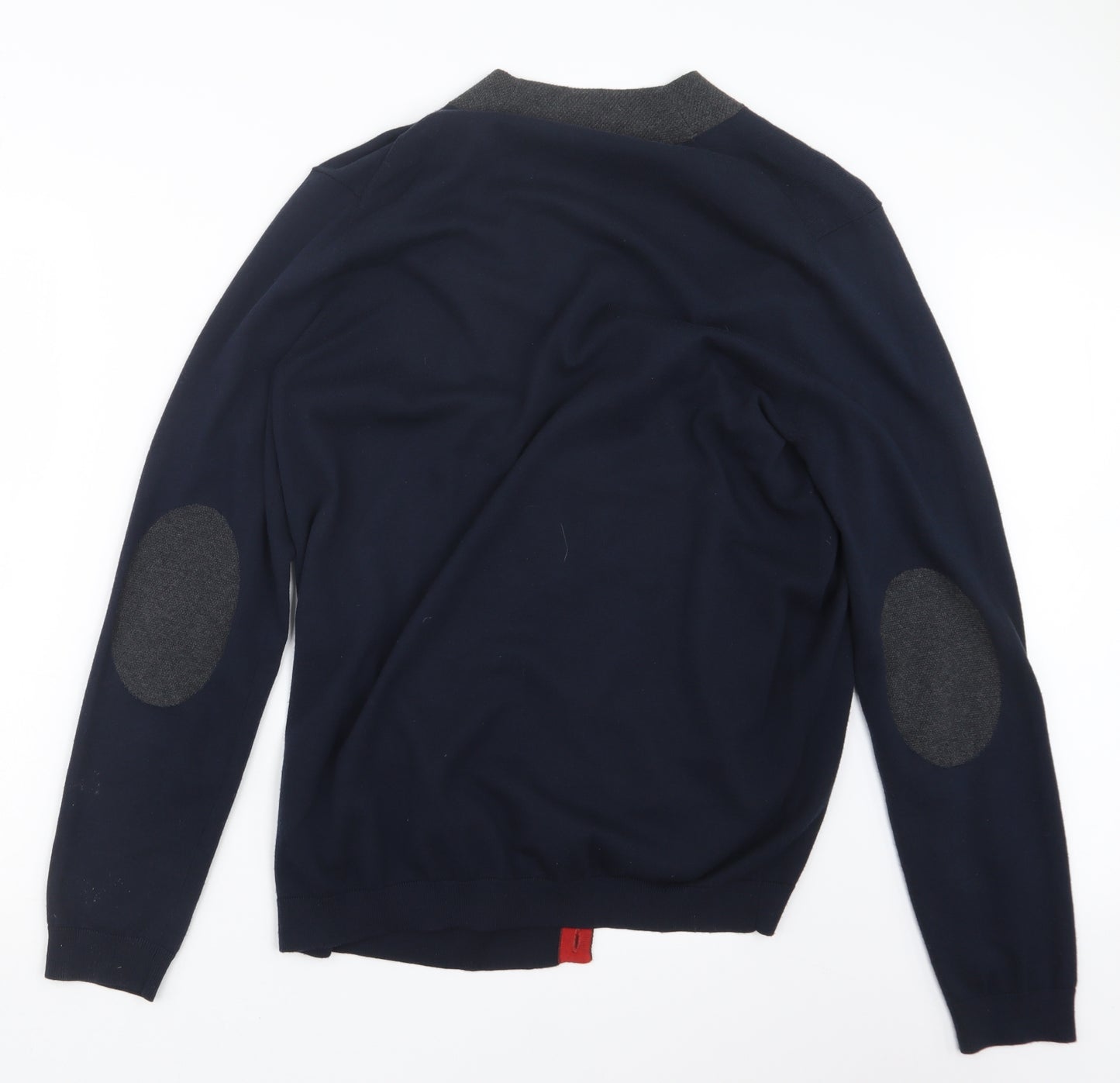 Ted Baker Mens Blue  Knit Cardigan Jumper Size XL