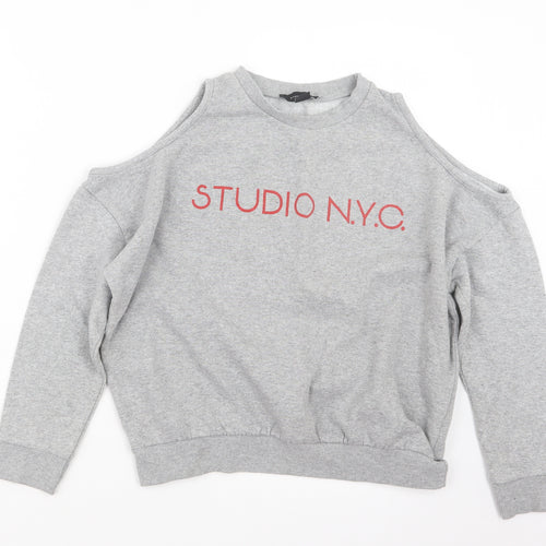 Atmosphere Womens Grey   Pullover Jumper Size 8