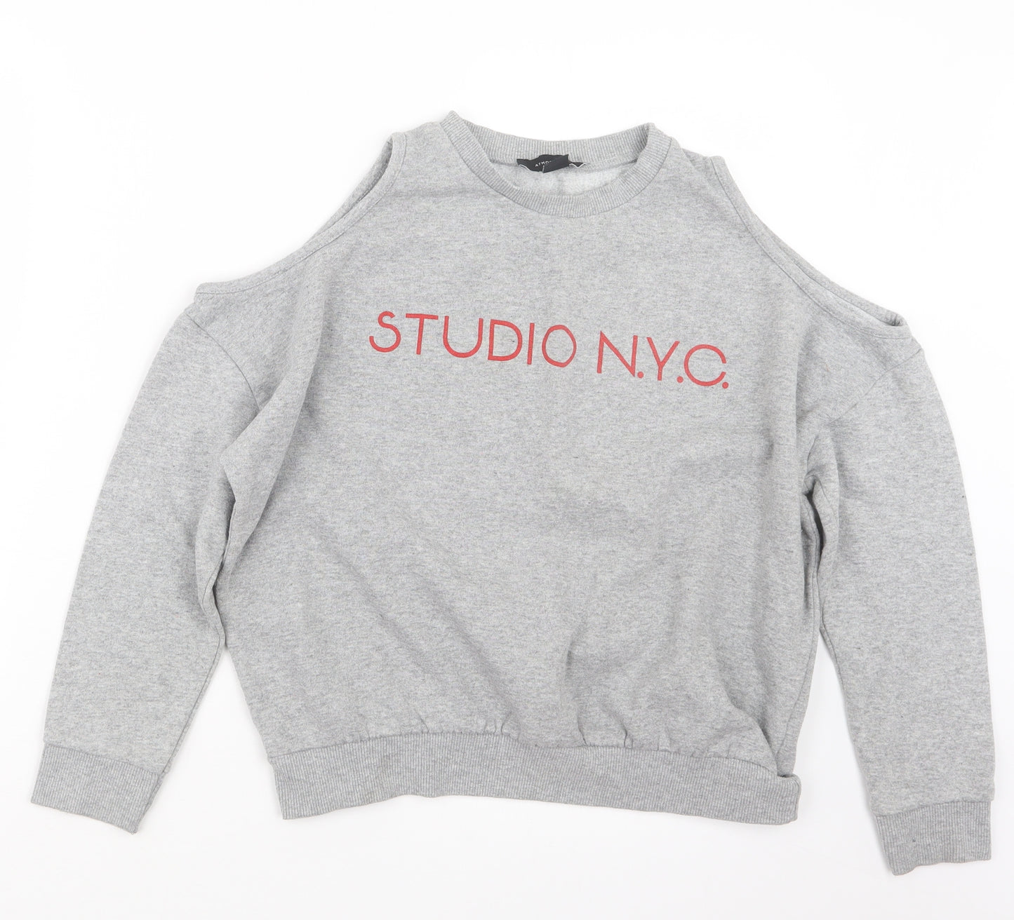 Atmosphere Womens Grey   Pullover Jumper Size 8