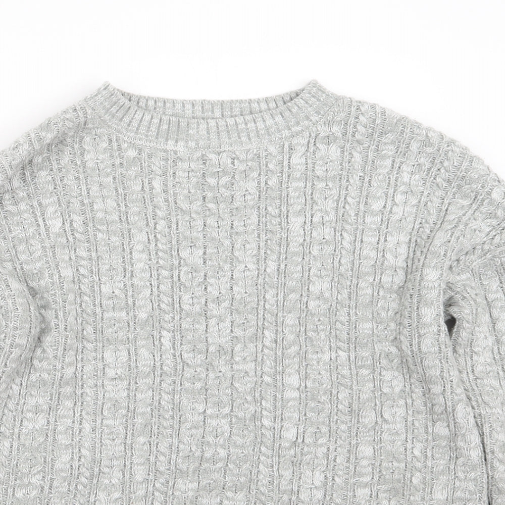 Atmosphere Womens Grey  Knit Pullover Jumper Size 12
