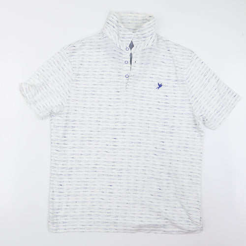George Mens Blue    Polo Size L