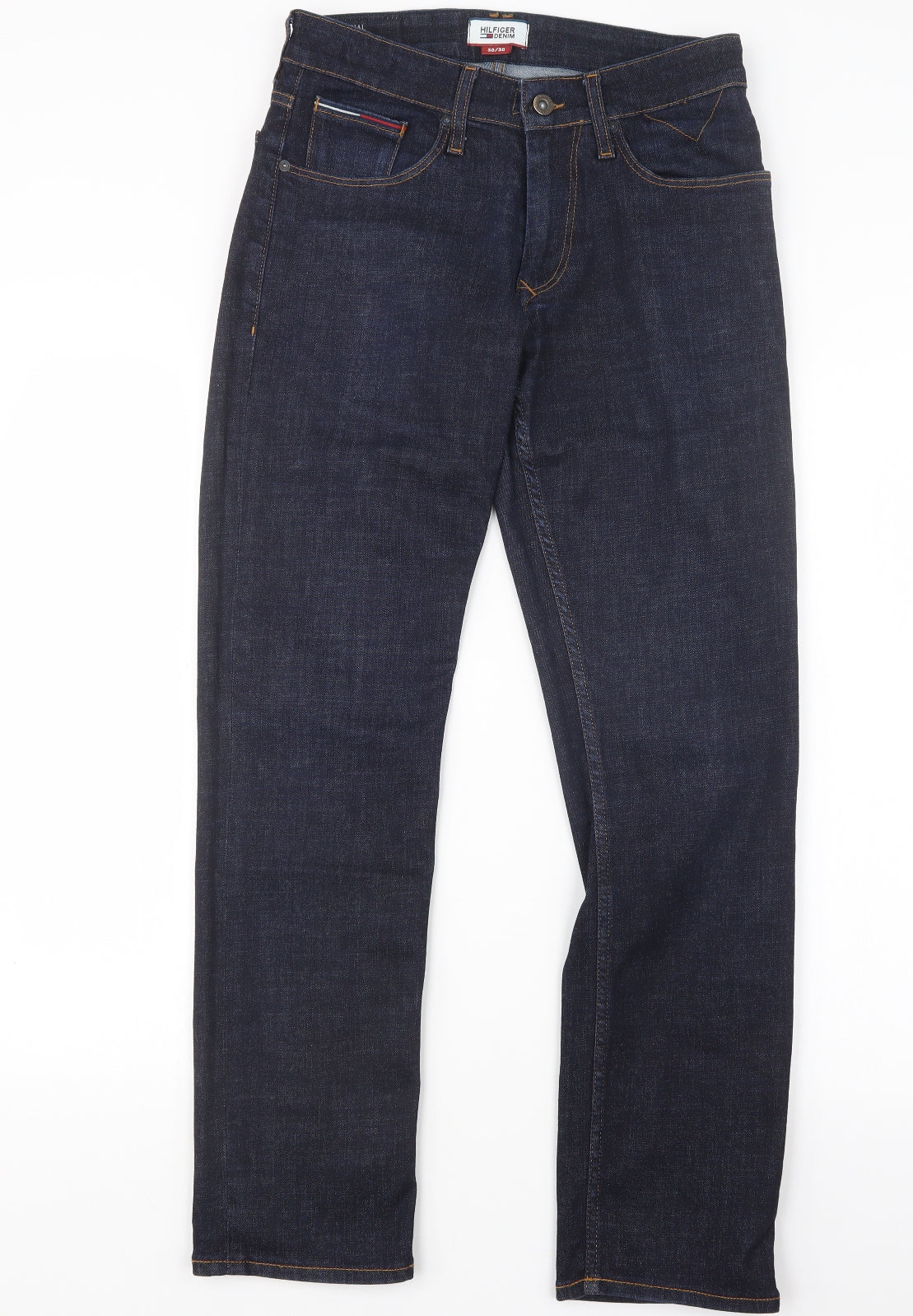 Tommy Hilfiger Mens Blue  Denim Straight Jeans Size 29 in L29 in