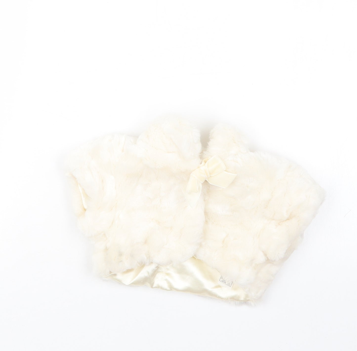 mamas & papas Girls Ivory   Jacket  Size 9-12 Months