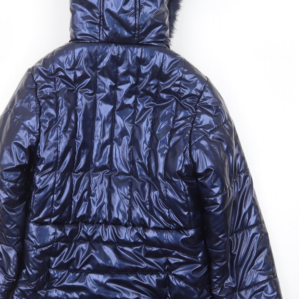 Very Girls Blue   Jacket Coat Size 9 Years