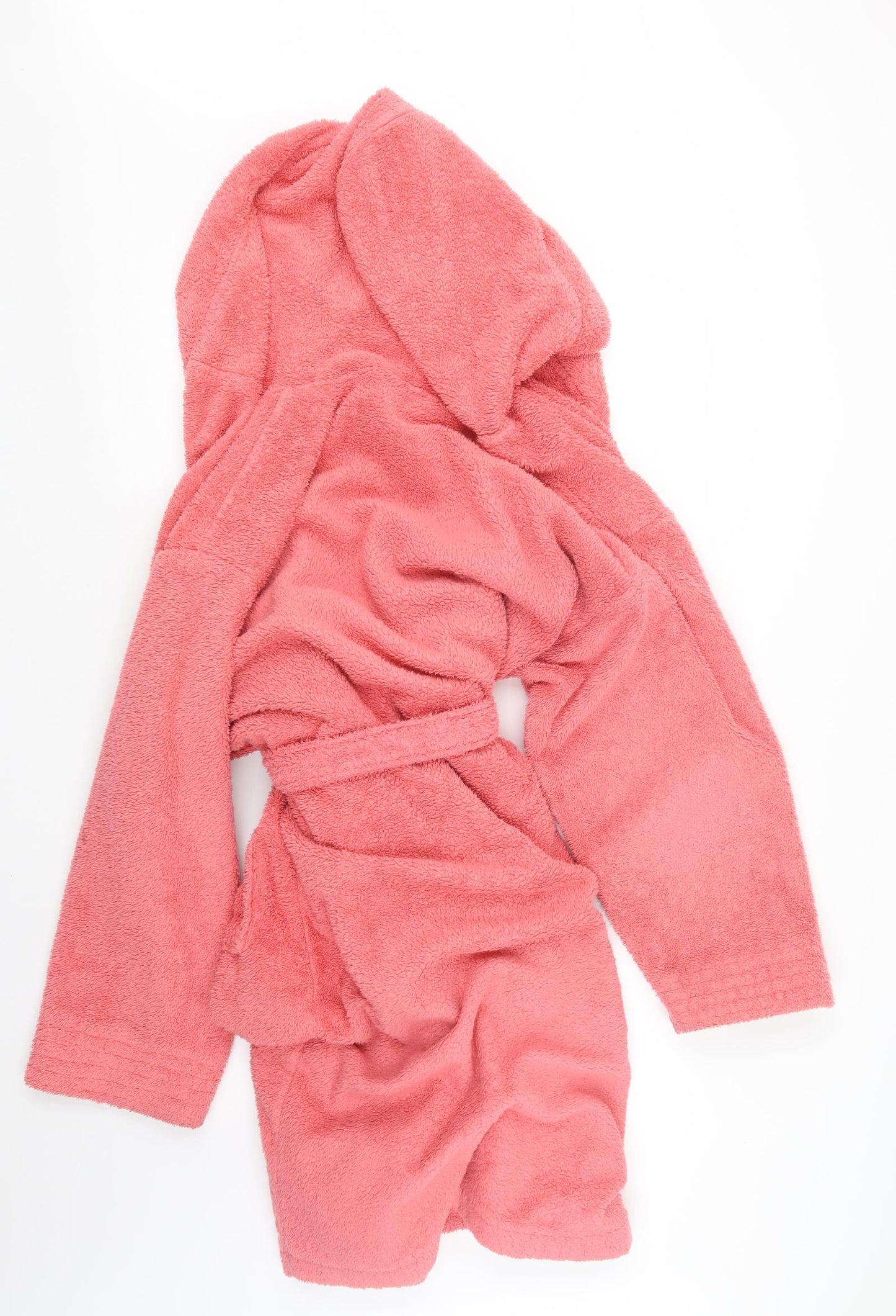 George Womens Pink Geometric  Top Robe Size L