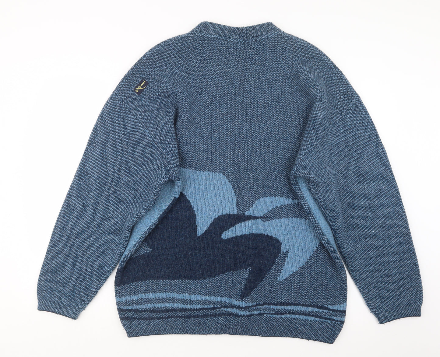 Oxbow Mens Blue  Knit Pullover Jumper Size M