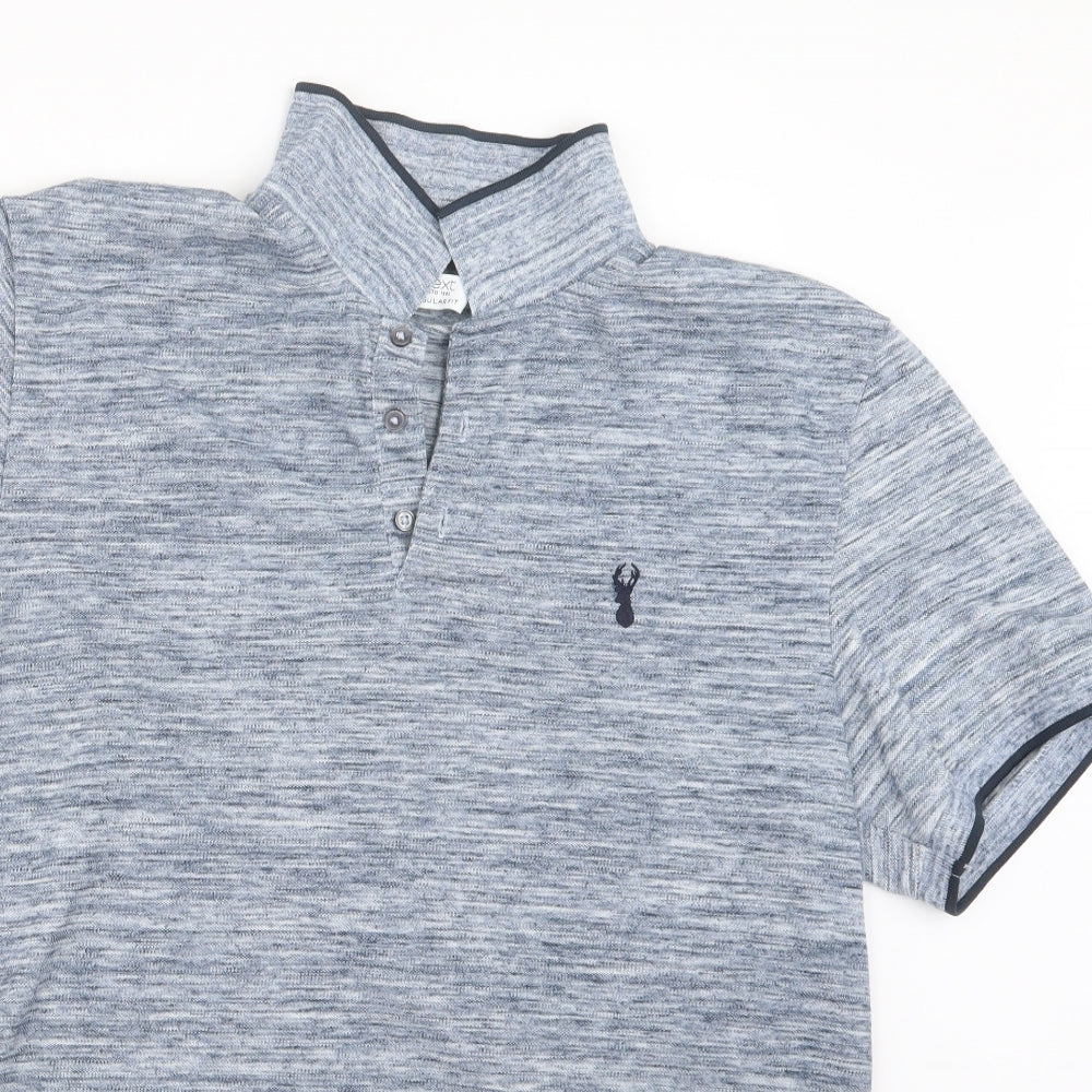NEXT Mens Blue    Polo Size M