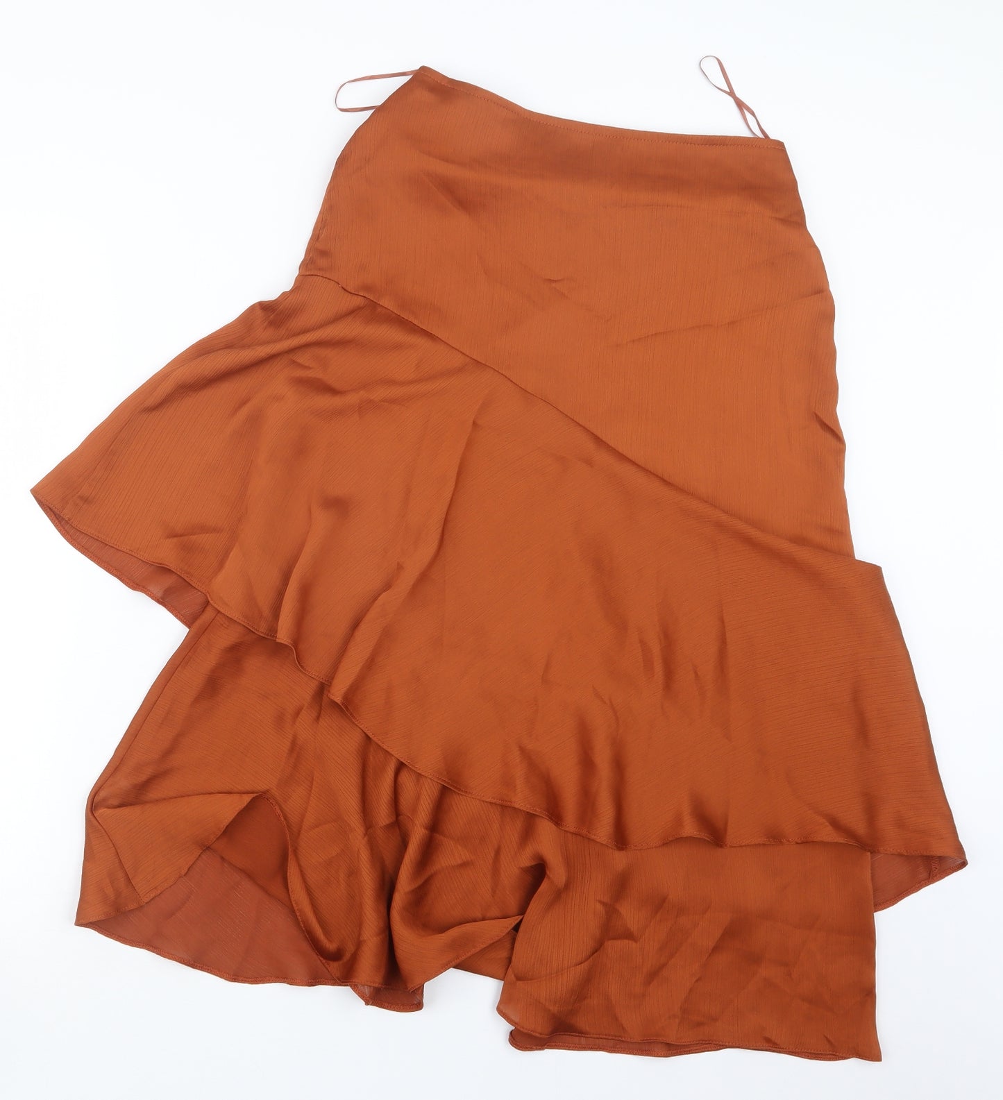 Lipsy Womens Brown   A-Line Skirt Size 8