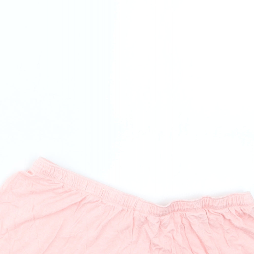 F&F Womens Pink Geometric  Capri Pyjama Set Size 8